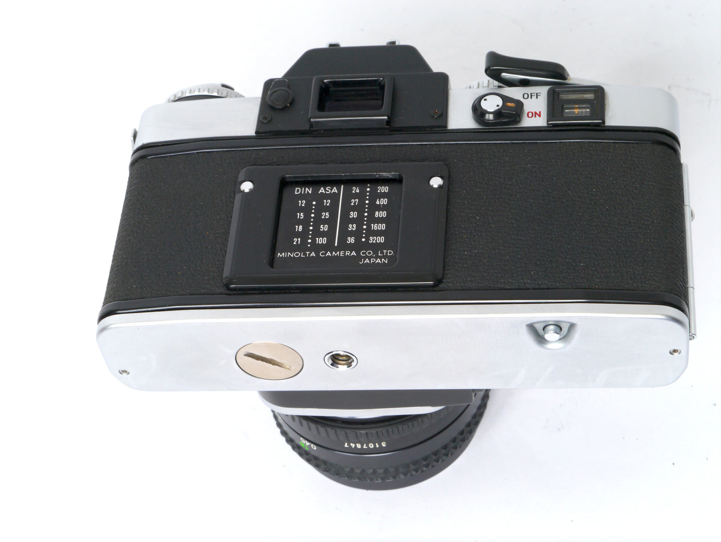 Minolta XE-1 Gehäuse chrom mit MD Rokkor 1,4/ 50mm – guter Zustand