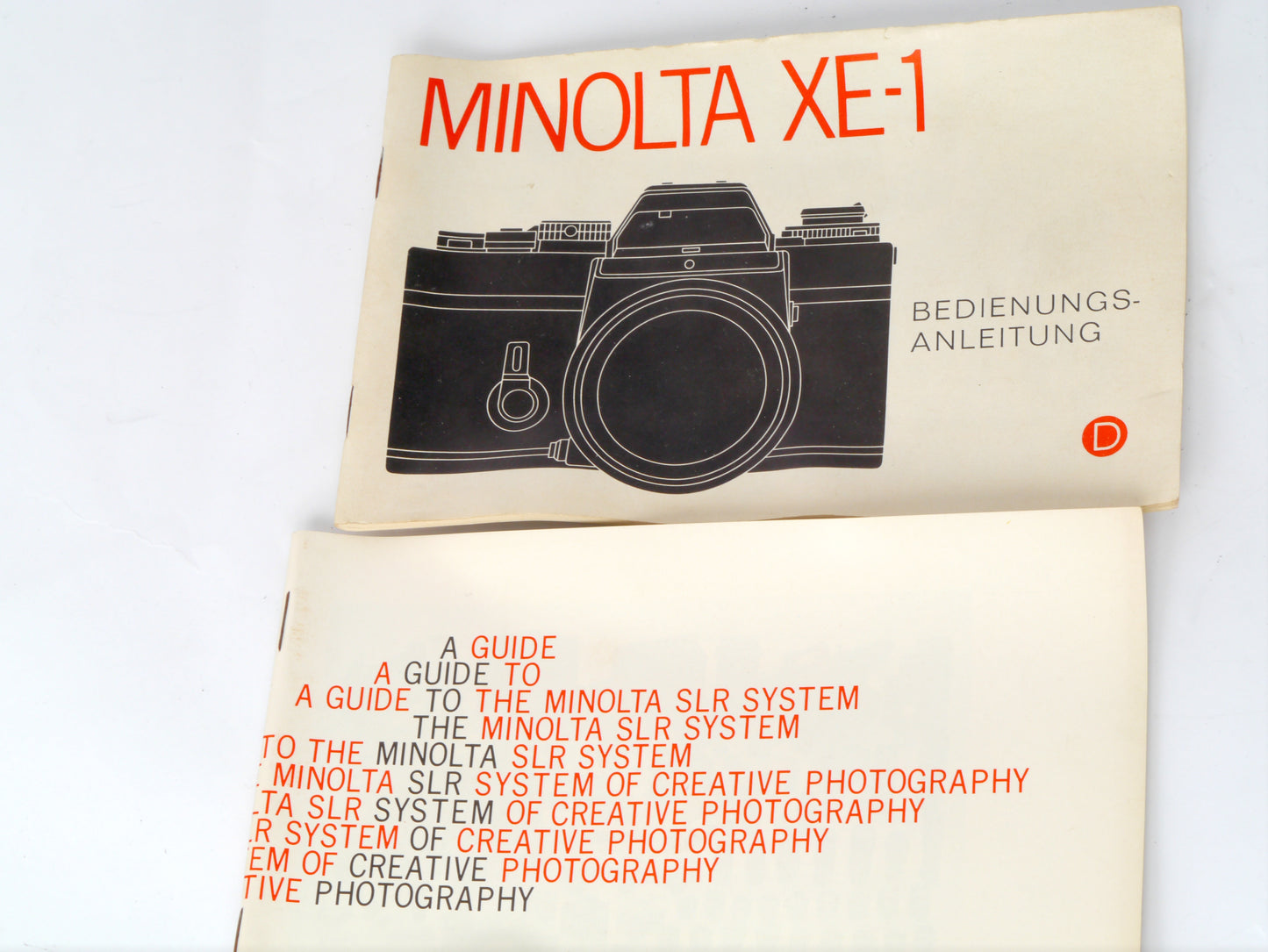 Minolta XE-1 Gehäuse chrom mit MD Rokkor 1,4/ 50mm – guter Zustand