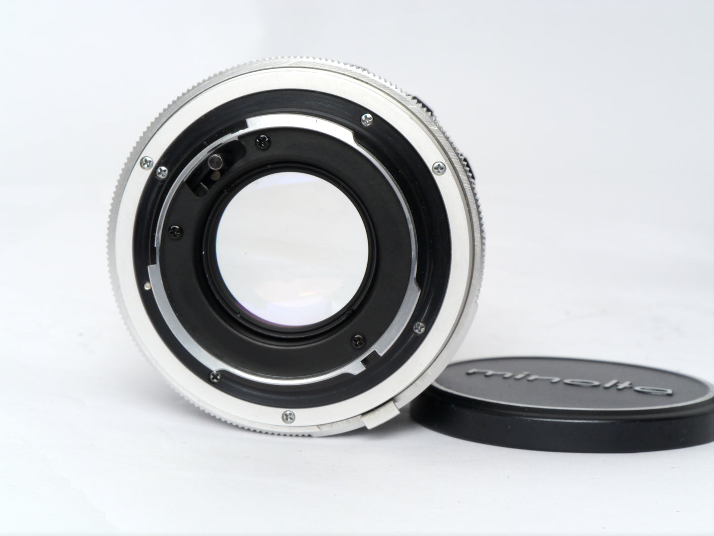 Minolta SRT 303 b Gehäuse chrom mit MC Rokkor-PF 1,7/ 55mm – guter Zustand