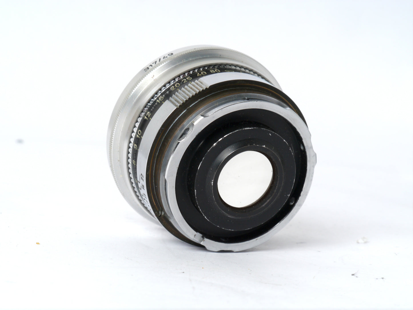 Voigtländer Prominent Gehäuse Art. 124/ mit Ultron 2/ 50mm, Telomar 5,5/ 100mm, Skoparon 3,5/ 35mm, Spiegelreflexeinheit mit 2 Sucherlupen – sehr gut