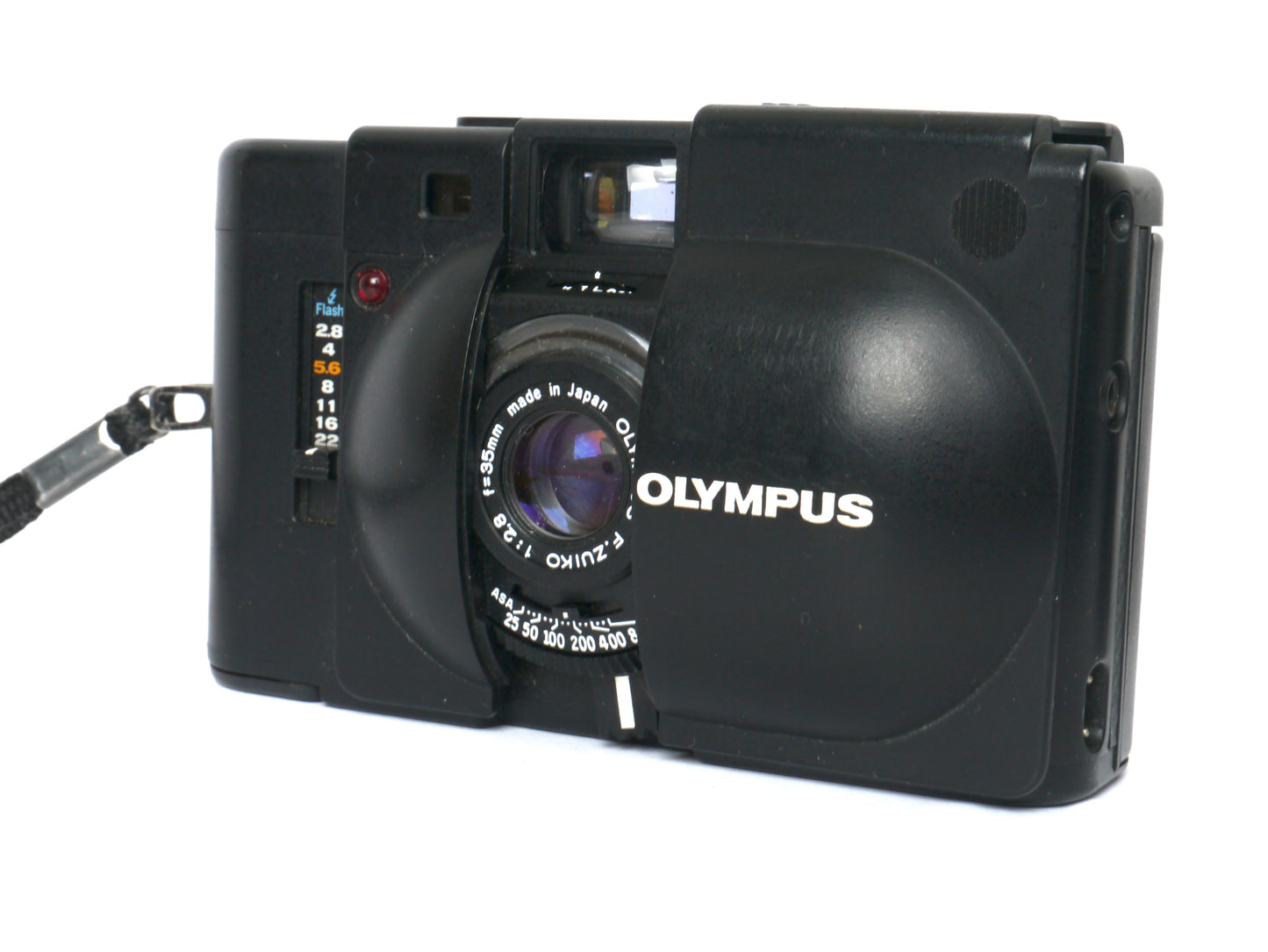 Olympus XA mit A16 Blitzgerät – guter Zustand