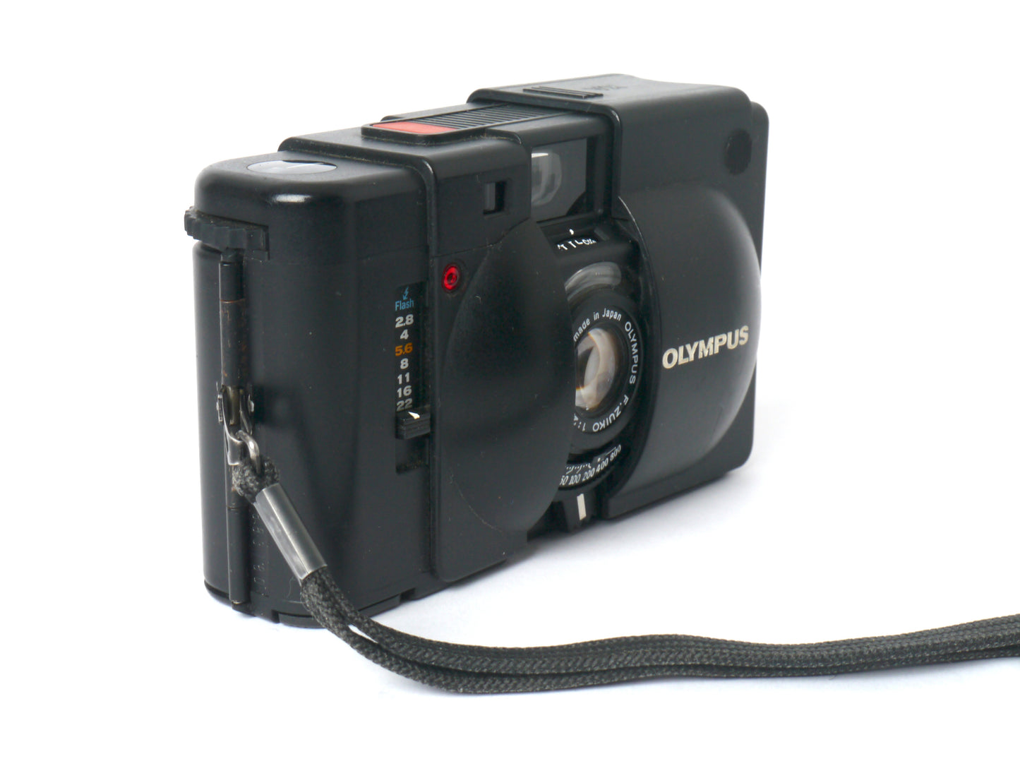 Olympus XA mit A16 Blitzgerät – guter Zustand