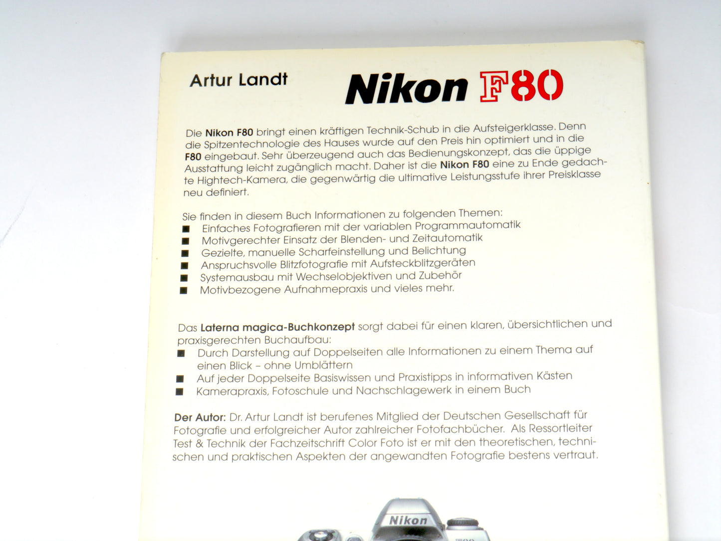 Nikon F80 Gehäuse mit MB-16 Hochformatgriff – sehr gut