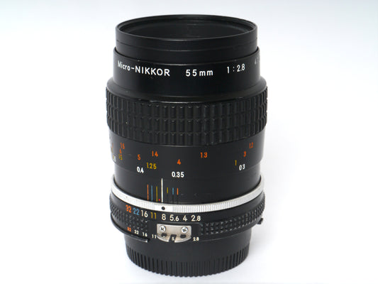 Nikon Micro-Nikkor 2,8/55mm – gut