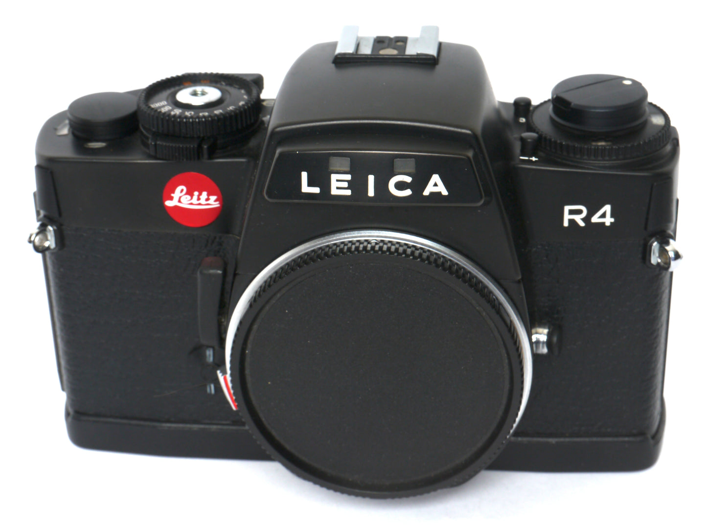 Leica R 4 Gehäuse schwarz  Art. 10043– sehr gut