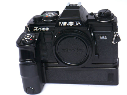 Minolta X-700 Body mit Motor Drive 1 – sehr gut