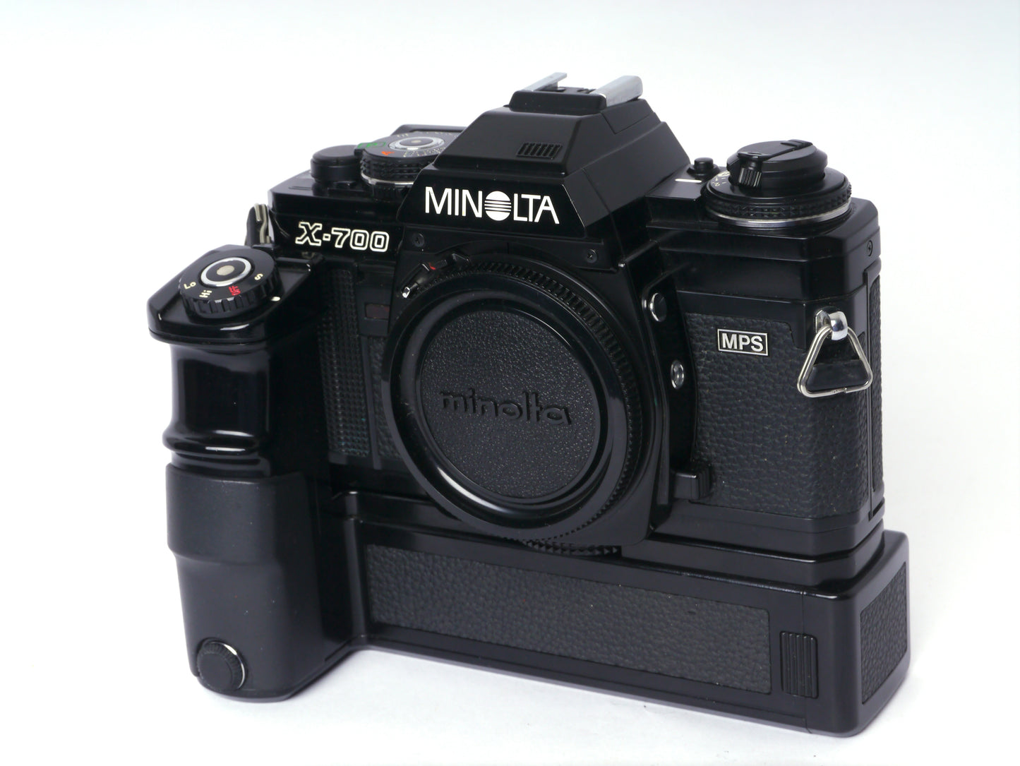 Minolta X-700 Body mit Motor Drive 1 – sehr gut