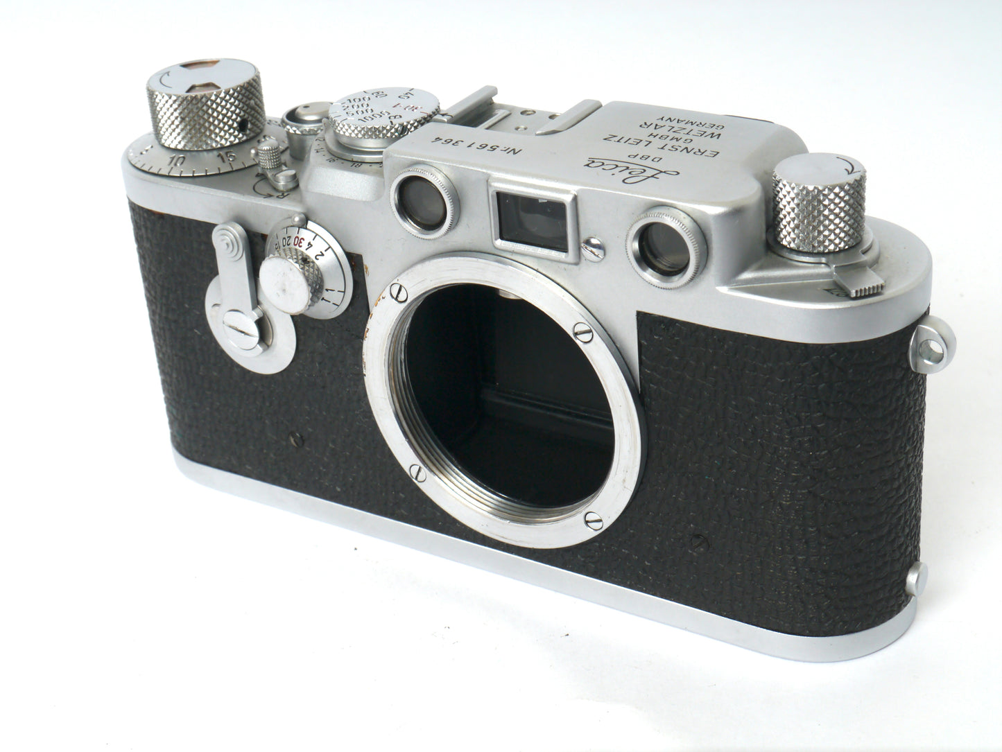 Leica III f Gehäuse Chrome – guter Zustand