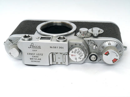Leica III f Gehäuse Chrome – guter Zustand