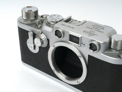 Leica III f Gehäuse Chrome – guter Zustand