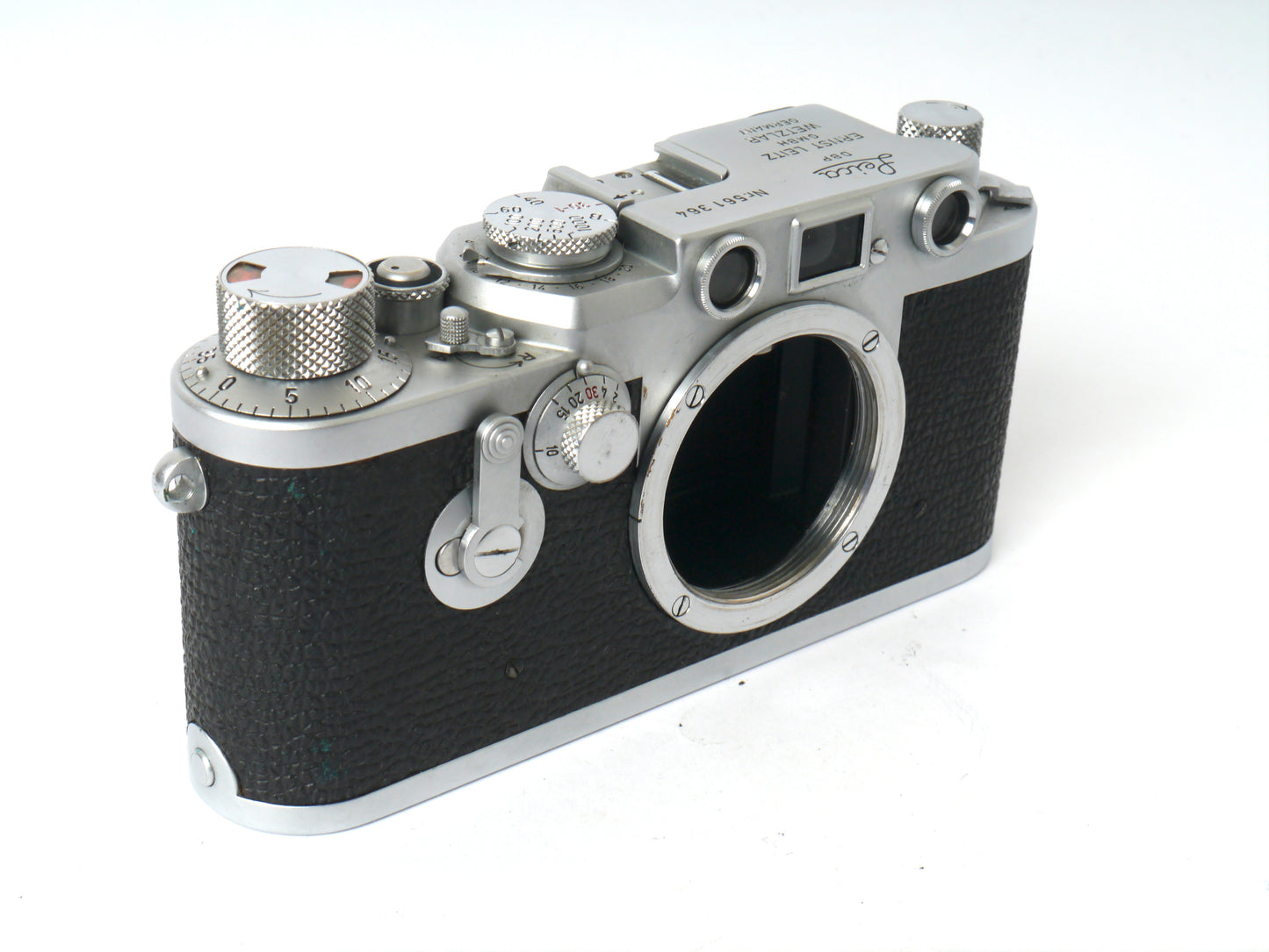 Leica III f Gehäuse Chrome – guter Zustand