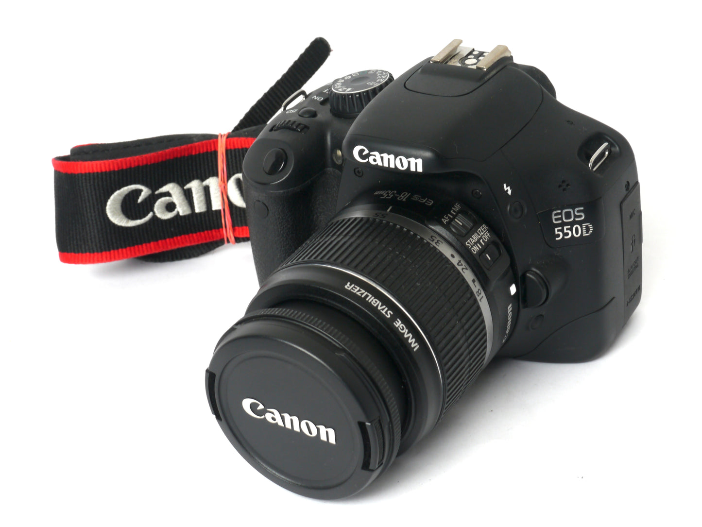 Canon EOS 550D Gehäuse mit EF-S 3,5-5,6/18-55mm IS – sehr gut