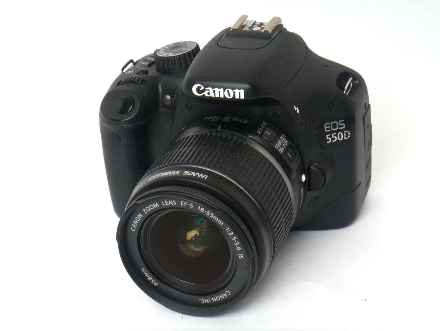 Canon EOS 550D Gehäuse mit EF-S 3,5-5,6/18-55mm IS – sehr gut