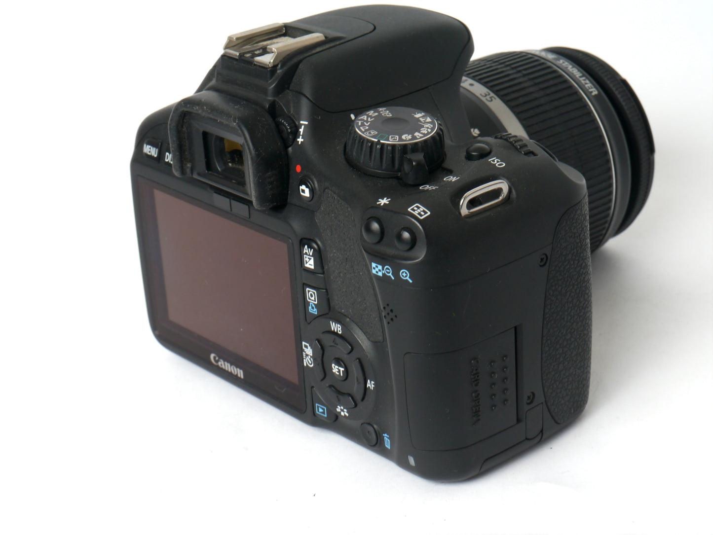 Canon EOS 550D Gehäuse mit EF-S 3,5-5,6/18-55mm IS – sehr gut