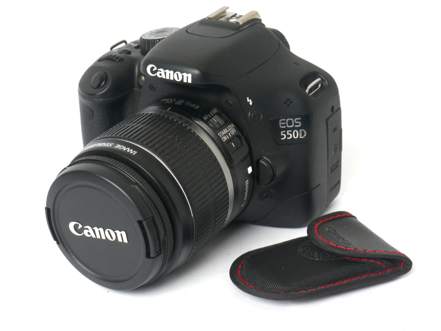 Canon EOS 550D Gehäuse mit EF-S 3,5-5,6/18-55mm IS – sehr gut