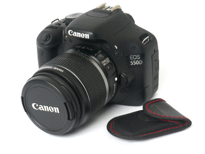 Canon EOS 550D Gehäuse mit EF-S 3,5-5,6/18-55mm IS – sehr gut