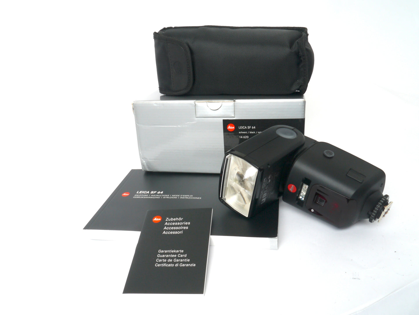 Leica SF 64 Blitzgerät Schwarz – wie neu