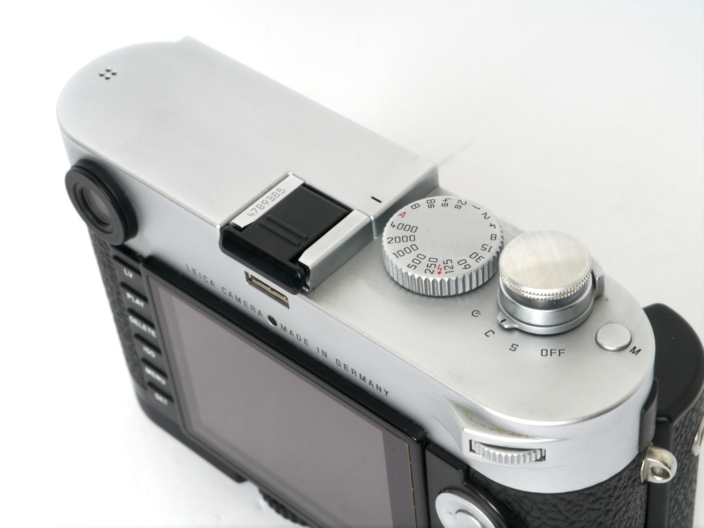 Leica M (Typ 240) Gehäuse silber Art. 10772– gut