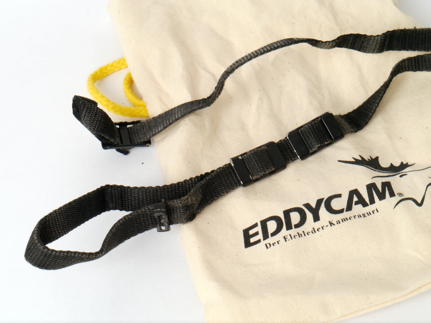 Eddycam Kameragurt 5 cm Schwarz – gut
