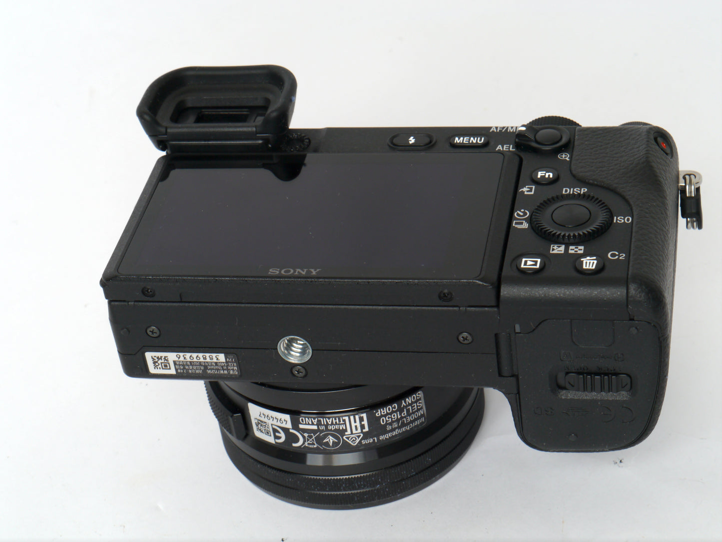 Sony Alpha 6400 mit E 3,5-5,6/16-50mm PZ OSS – guter Zustand