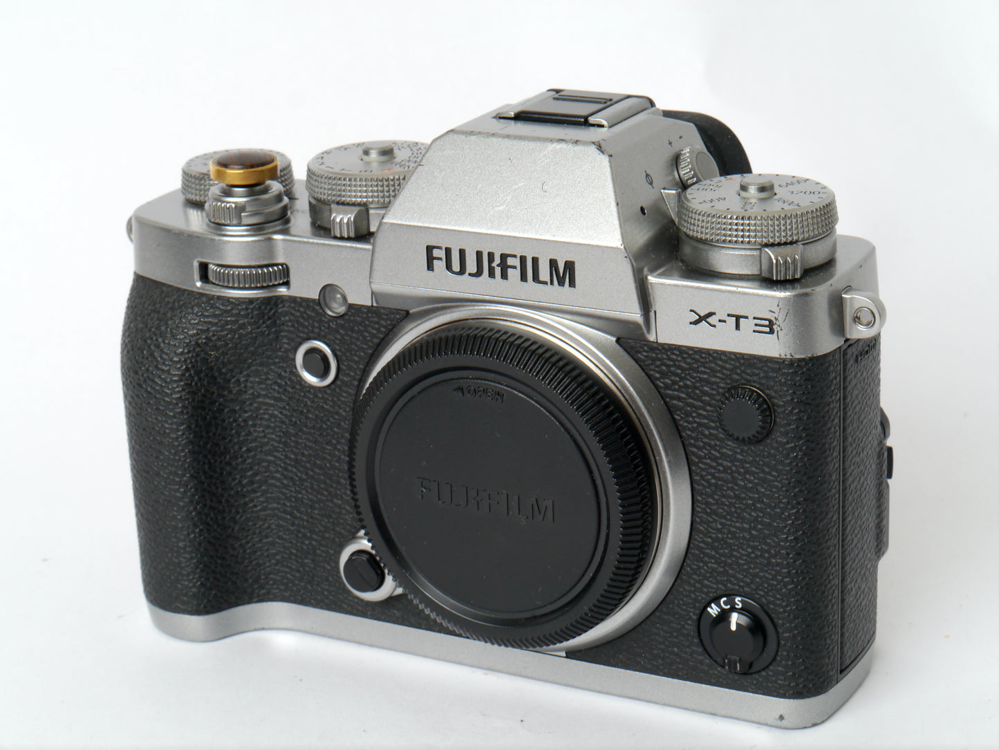 Fujifilm X-T3 Gehäuse Silber – gut