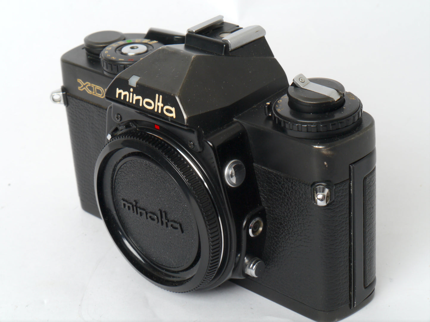 Minolta XD-7 Gehäuse Schwarz – guter Zustand