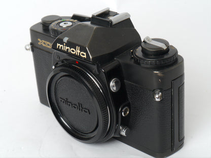 Minolta XD-7 Gehäuse Schwarz – guter Zustand