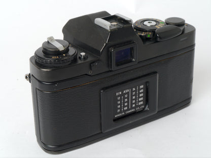 Minolta XD-7 Gehäuse Schwarz – guter Zustand