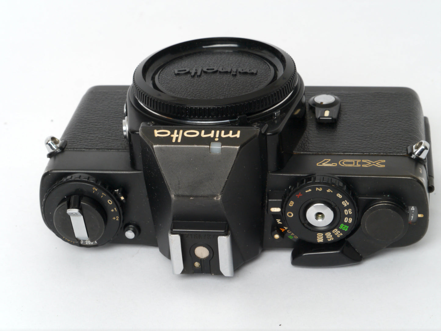 Minolta XD-7 Gehäuse Schwarz – guter Zustand