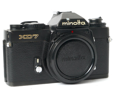 Minolta XD-7 Gehäuse Schwarz – guter Zustand