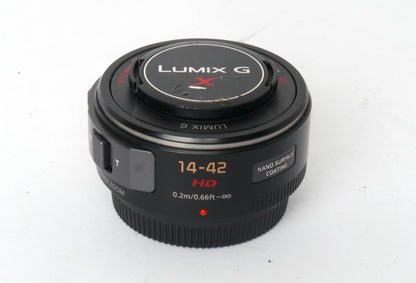 Panasonic Lumix GX VARIO 3,5-5,6/14-42mm ASPH. O.I.S. – gut