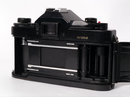 Canon A-1 Gehäuse mit FD 1,8/50mm – gut