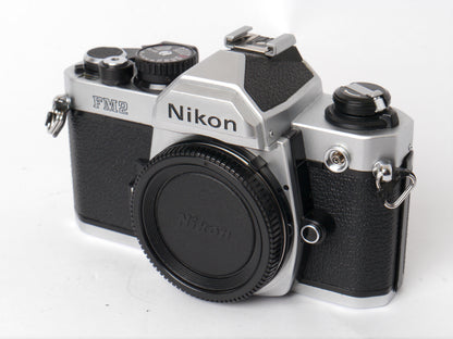 Nikon FM 2n Gehäuse Chrome – wie neu