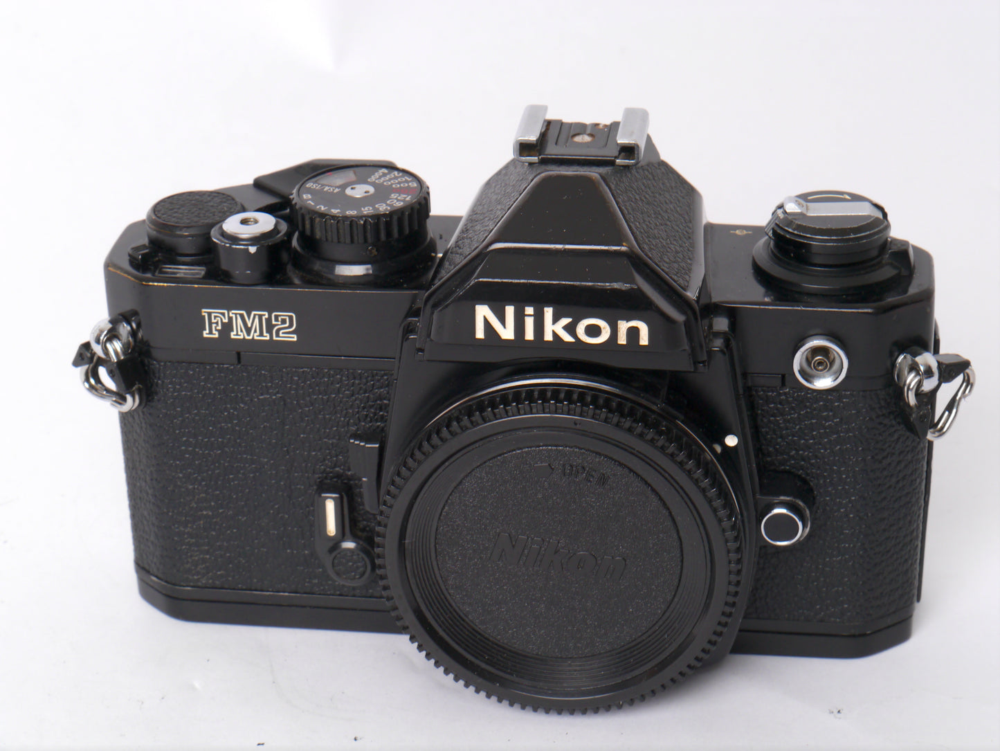 Nikon FM 2n Gehäuse schwarz – guter Zustand