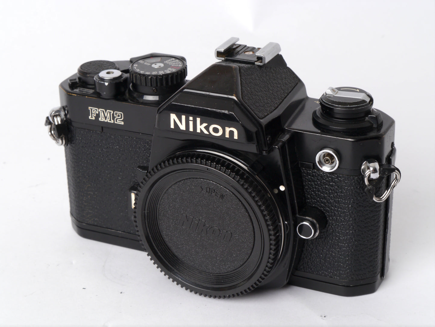 Nikon FM 2n Gehäuse schwarz – guter Zustand