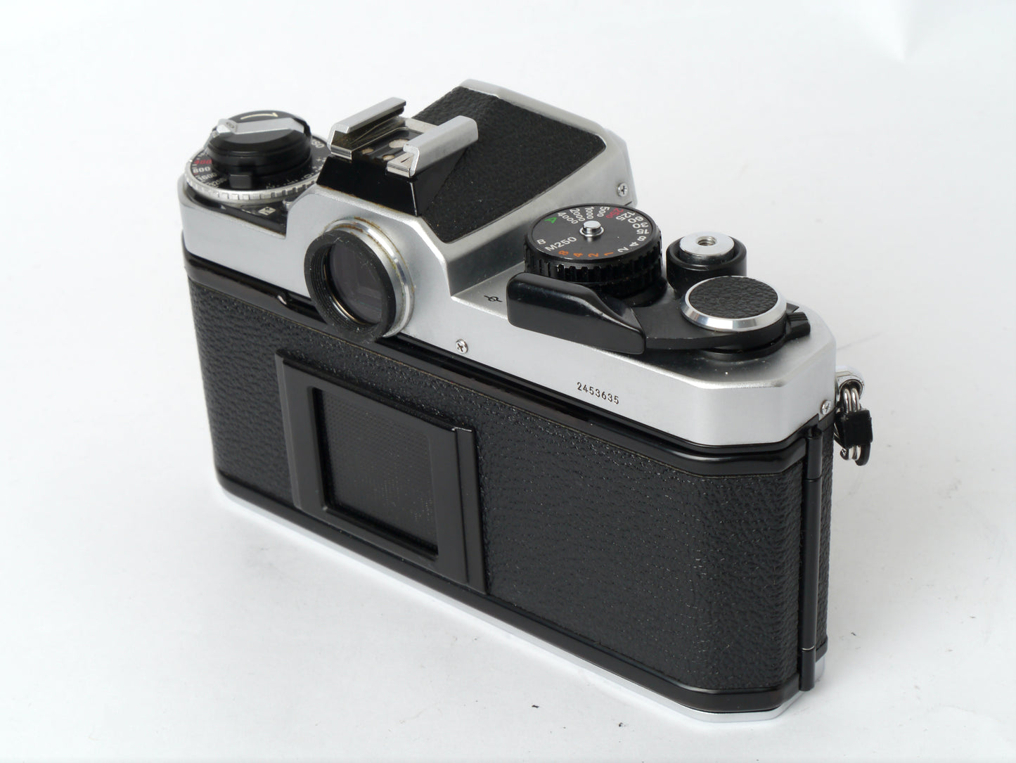 Nikon FE 2 Gehäuse Silber – guter Zustand