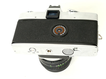 Minolta SR-T 303 Gehäuse Silber mit MC 1,7/50mm – sehr gut