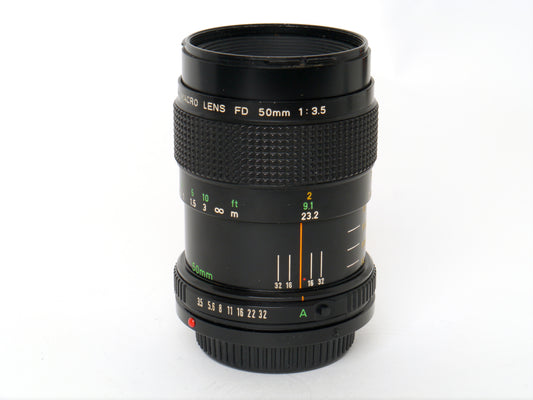 Canon FD 3,5/50mm Macro – gut