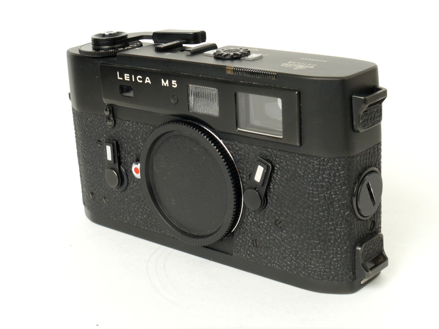 Leica M 5 Gehäuse Schwarz Drei-Ösen-Ausführung – gut