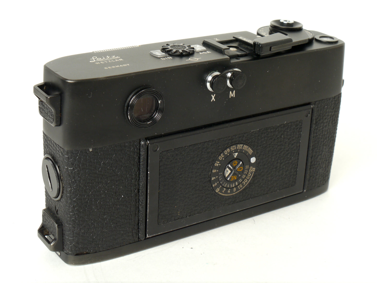 Leica M 5 Gehäuse Schwarz Drei-Ösen-Ausführung – gut