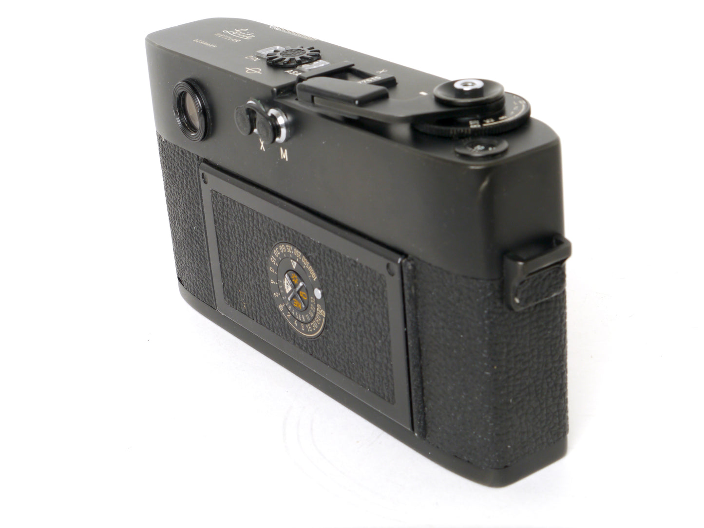 Leica M 5 Gehäuse Schwarz Drei-Ösen-Ausführung – gut