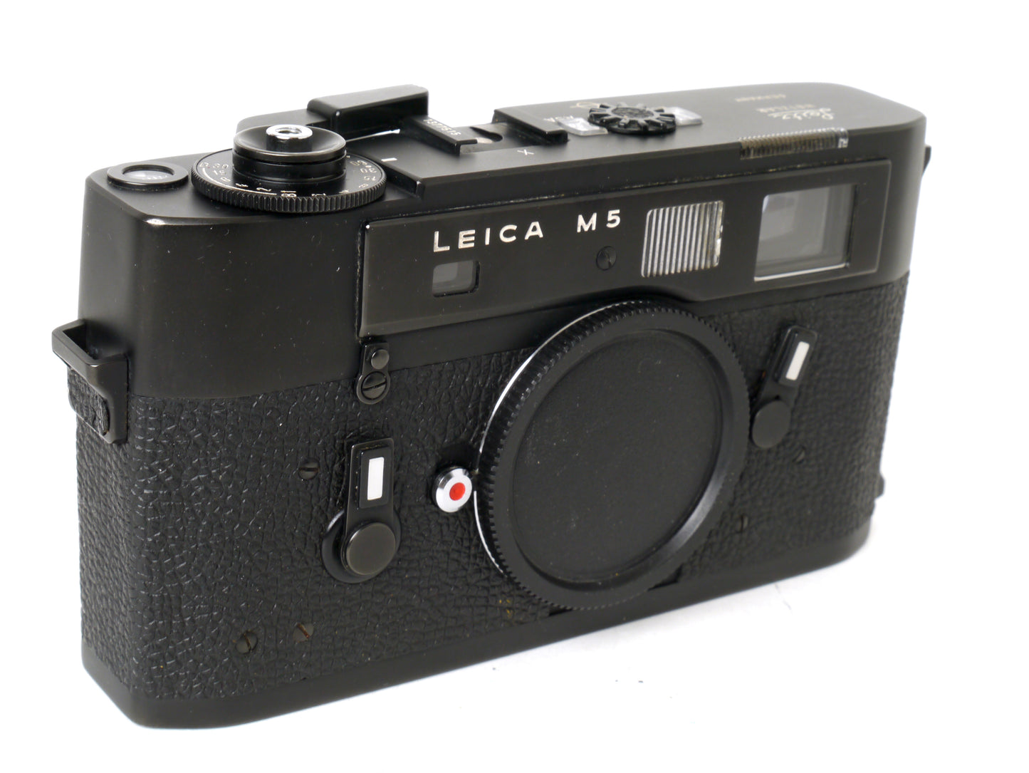 Leica M 5 Gehäuse Schwarz Drei-Ösen-Ausführung – gut