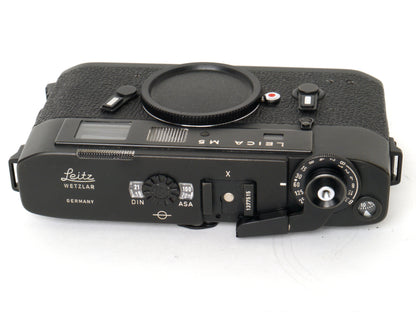 Leica M 5 Gehäuse Schwarz Drei-Ösen-Ausführung – gut