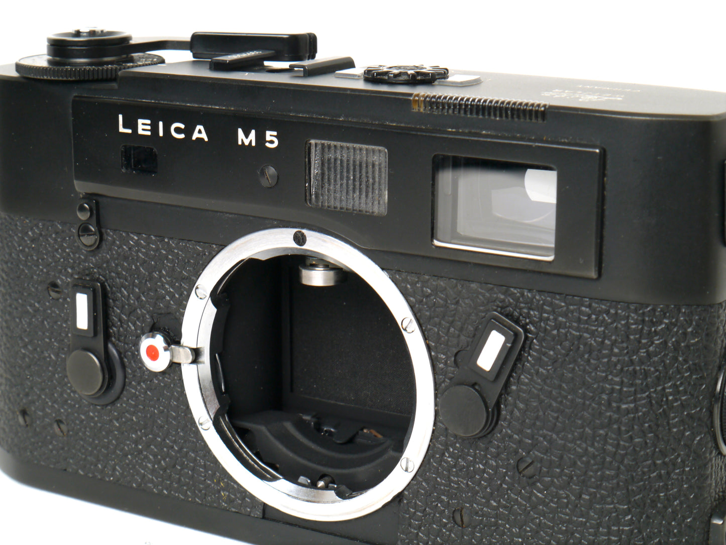 Leica M 5 Gehäuse Schwarz Drei-Ösen-Ausführung – gut