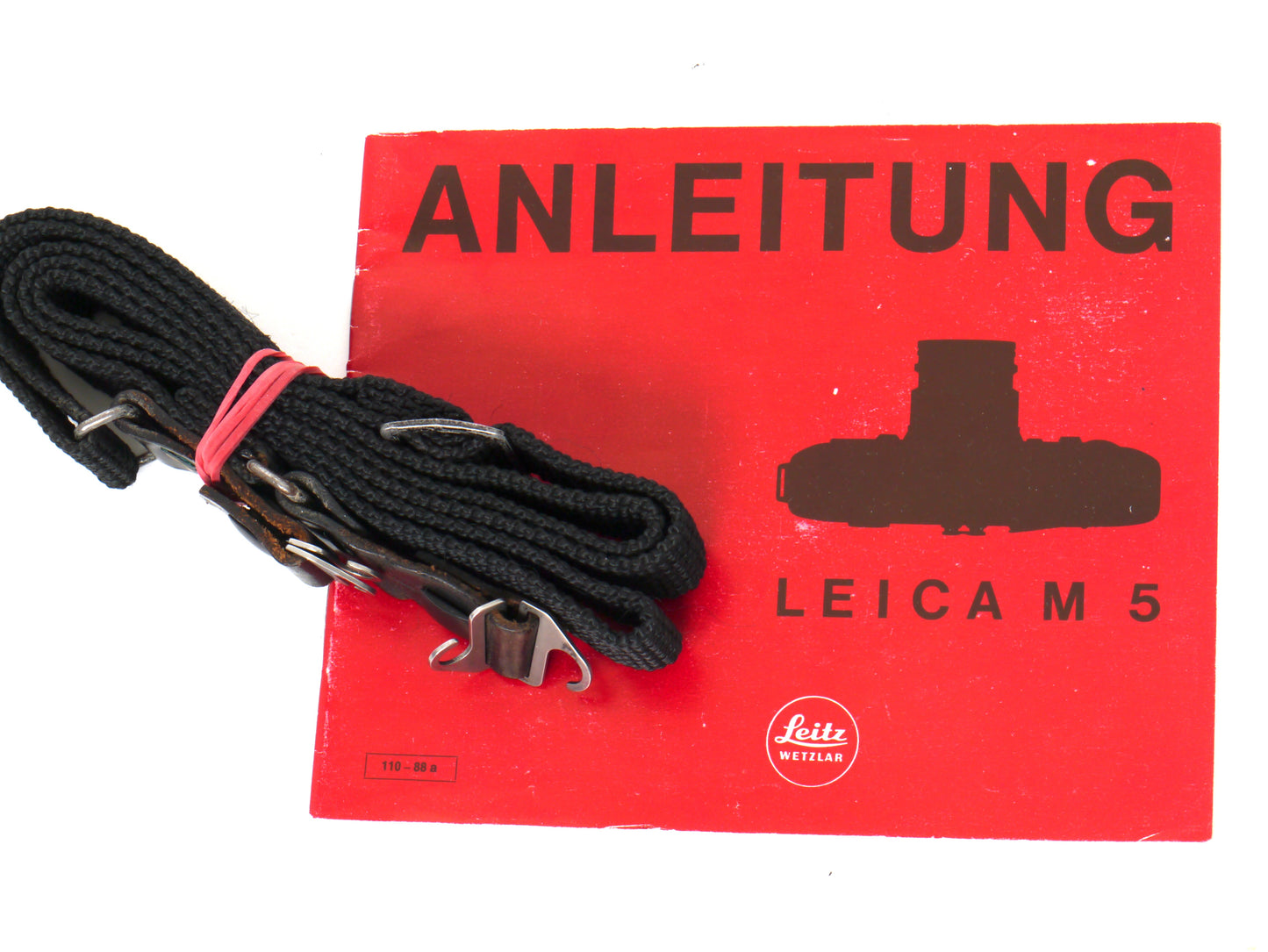 Leica M 5 Gehäuse Schwarz Drei-Ösen-Ausführung – gut