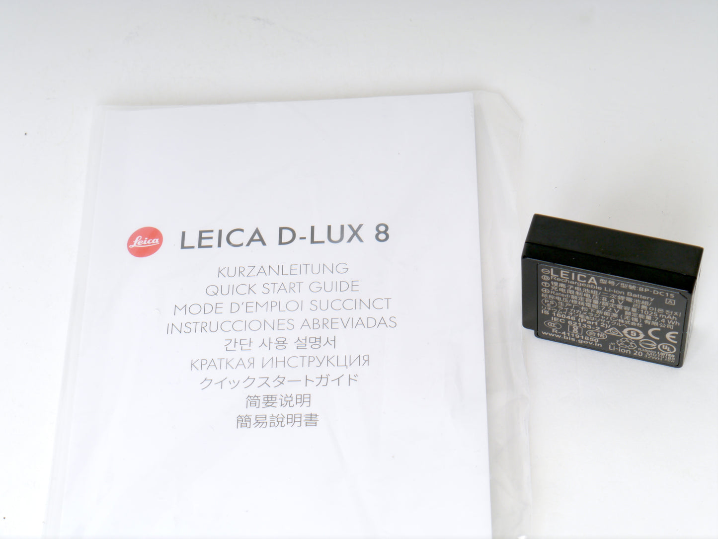 Leica D-Lux 8 – mit Zubehör neuwertig