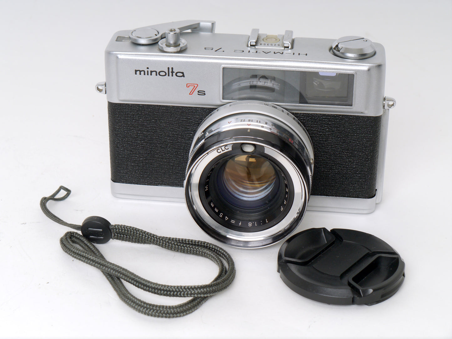 Minolta Hi-Matic 7s, Silber – sehr guter Zustand