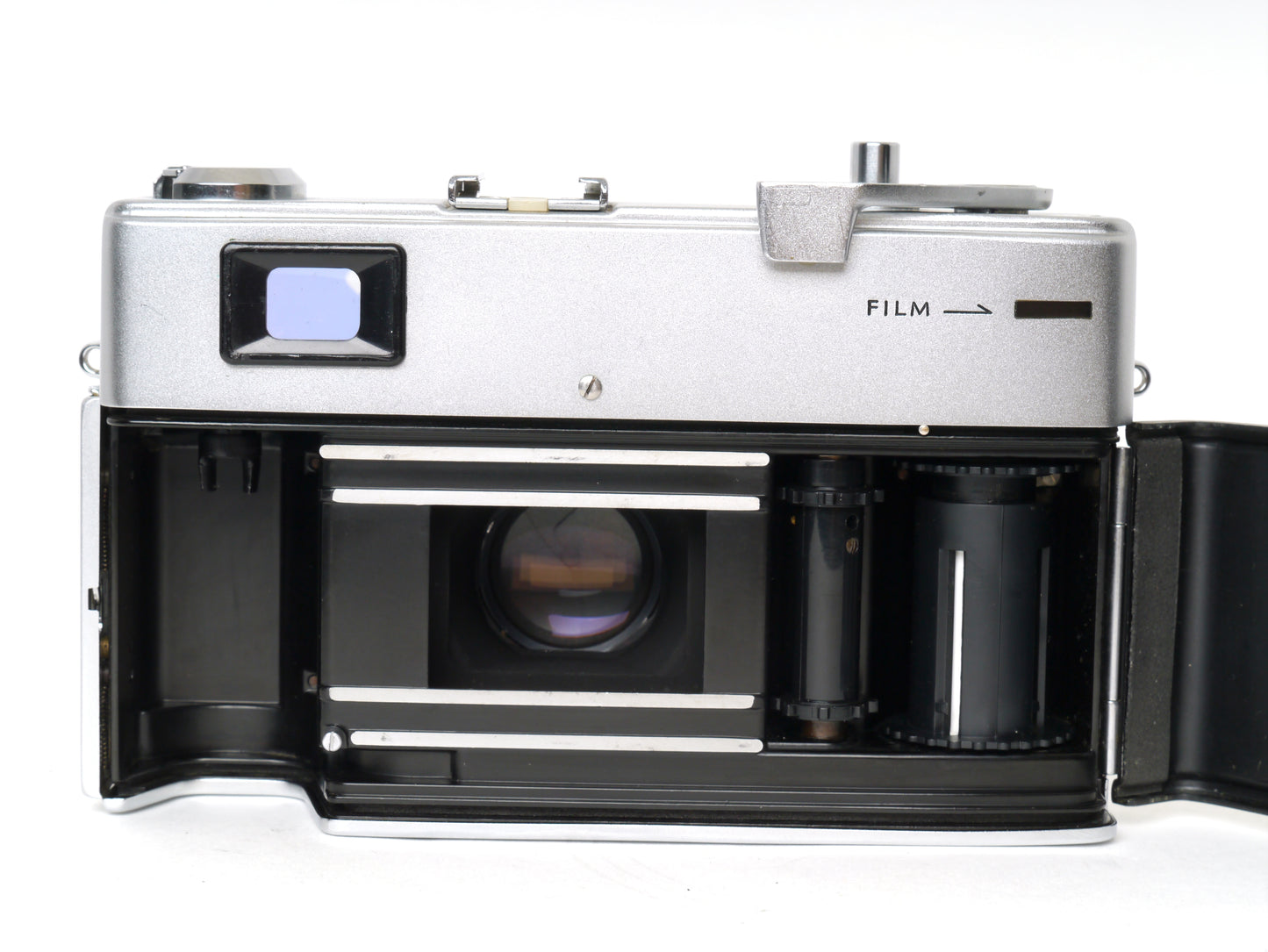 Minolta Hi-Matic 7s, Silber – sehr guter Zustand