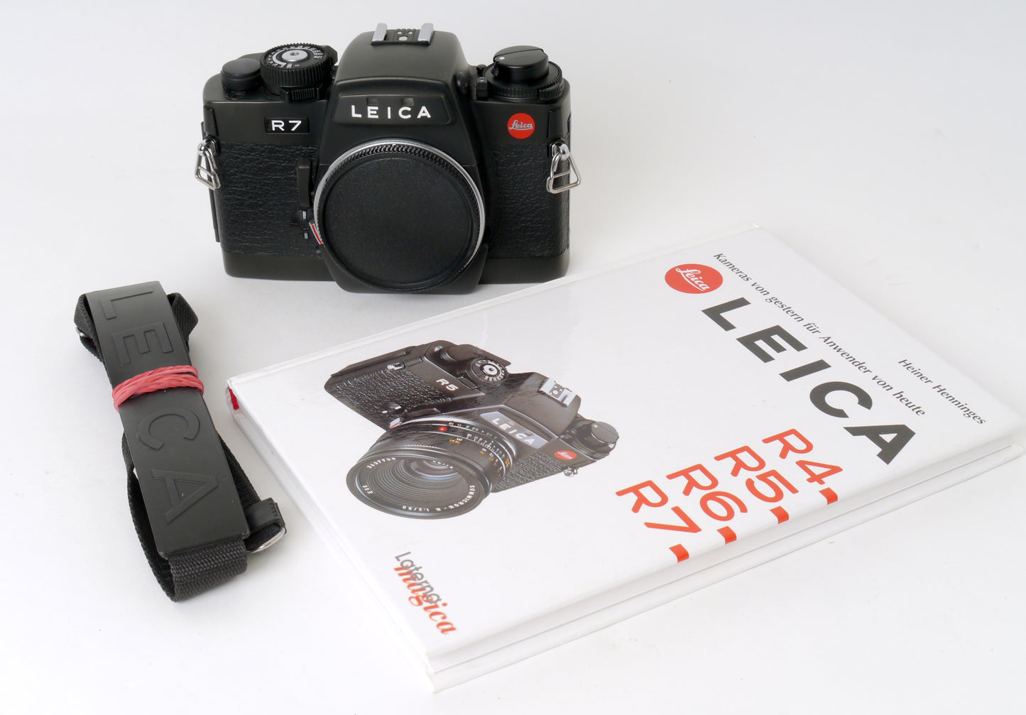 Leica R 7 Gehäuse schwarz – sehr gut