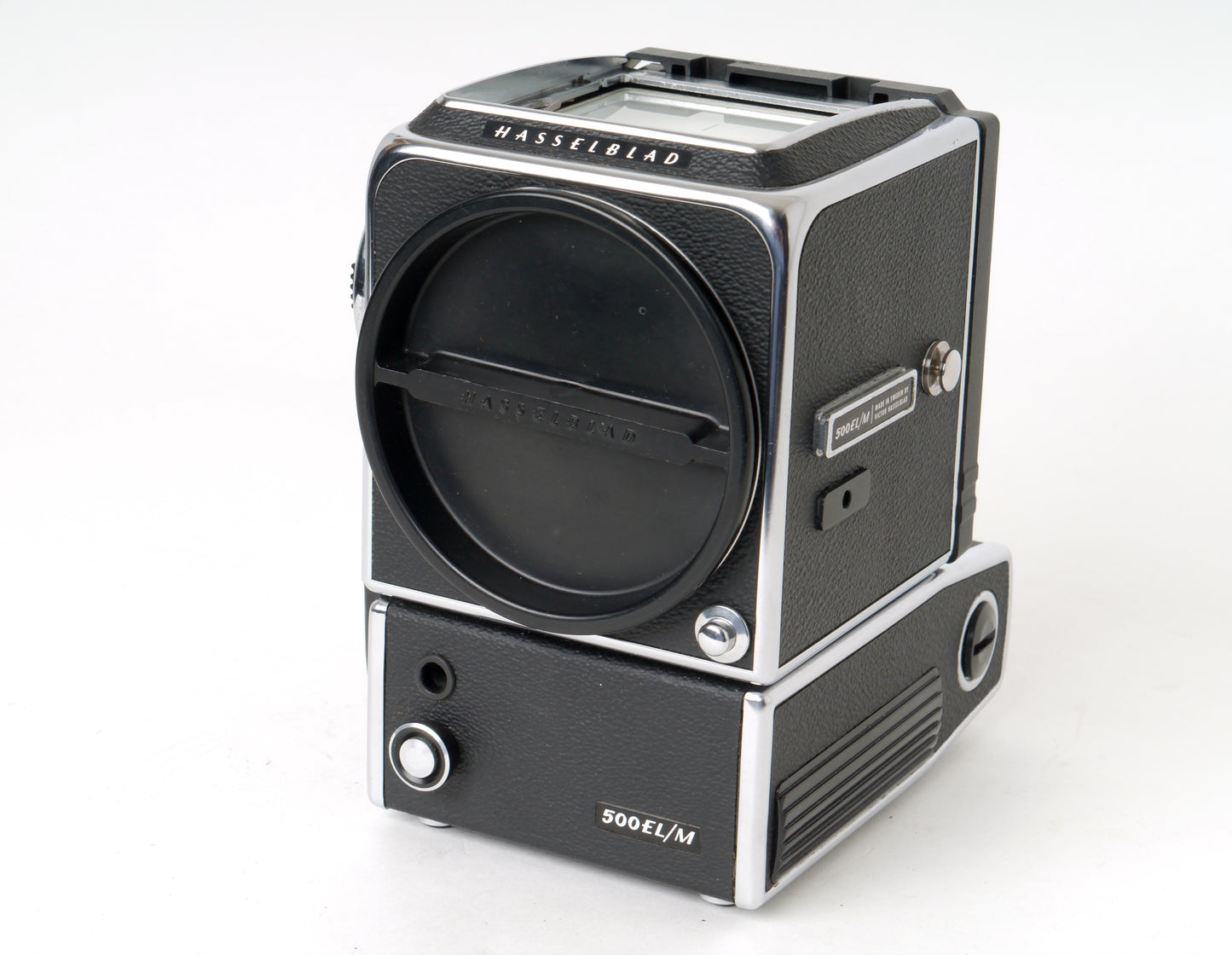 Hasselblad 500 EL/M Body Chrome – sehr guter Zustand
